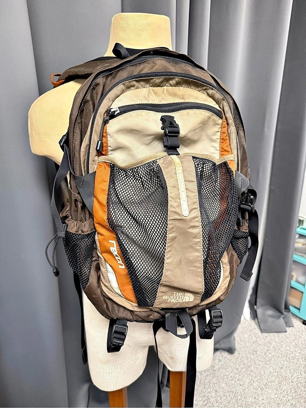 The North Face Borealis Backpack Brown & Orange